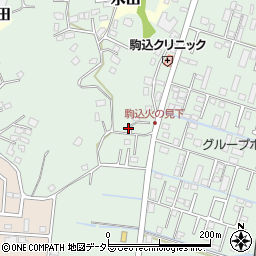 千葉県大網白里市駒込3347-3周辺の地図