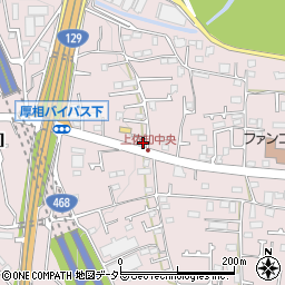 神奈川県厚木市上依知510周辺の地図