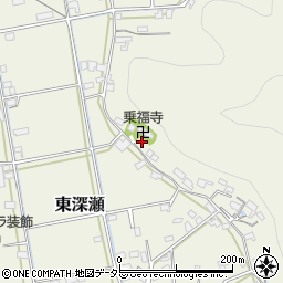 岐阜県山県市東深瀬1150周辺の地図