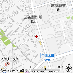 神奈川県愛甲郡愛川町中津3325-20周辺の地図