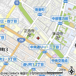 長野県飯田市中央通り2丁目周辺の地図