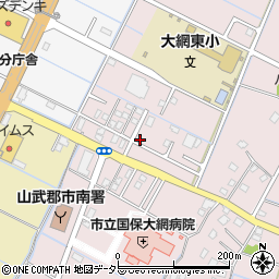 千葉県大網白里市富田9周辺の地図