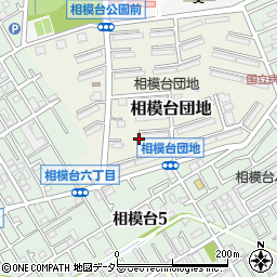 神奈川県相模原市南区相模台団地6周辺の地図