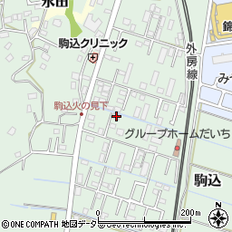 千葉県大網白里市駒込1180周辺の地図
