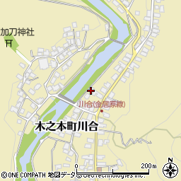 滋賀県長浜市木之本町川合342周辺の地図