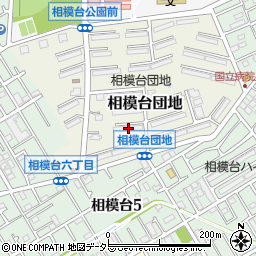 神奈川県相模原市南区相模台団地6-3周辺の地図