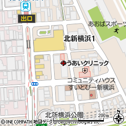 アットパーク北新横浜第２駐車場周辺の地図