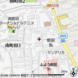 東京都町田市南町田3丁目26-32周辺の地図