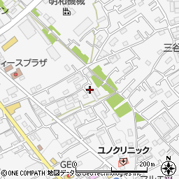 神奈川県愛甲郡愛川町中津837-4周辺の地図