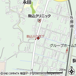 千葉県大網白里市駒込1177周辺の地図