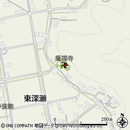 岐阜県山県市東深瀬1135周辺の地図
