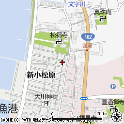 福井県小浜市新小松原2-44周辺の地図