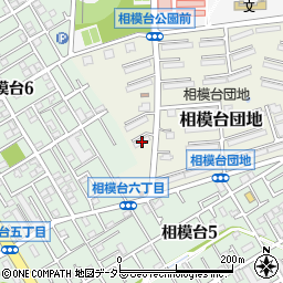 神奈川県相模原市南区相模台団地7-3周辺の地図