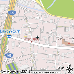神奈川県厚木市上依知259-3周辺の地図