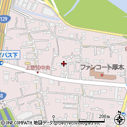 神奈川県厚木市上依知254周辺の地図