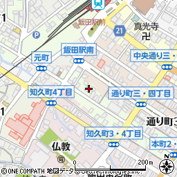 けんしん　飯田支店周辺の地図
