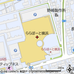 三井ショッピングパーク　ららぽーと横浜周辺の地図