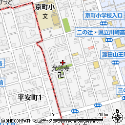 神奈川県職員京町アパート周辺の地図