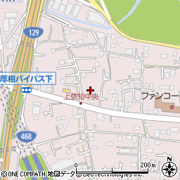 神奈川県厚木市上依知259周辺の地図