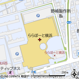 星乃珈琲店ららぽーと横浜店周辺の地図
