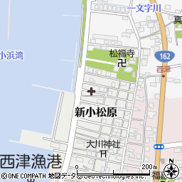 福井県小浜市新小松原周辺の地図