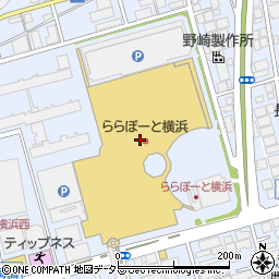 ブッフェ エクスブルー ららぽーと横浜周辺の地図