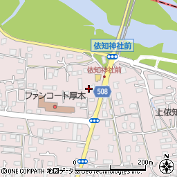 神奈川県厚木市上依知24周辺の地図