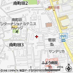 東京都町田市南町田3丁目26周辺の地図