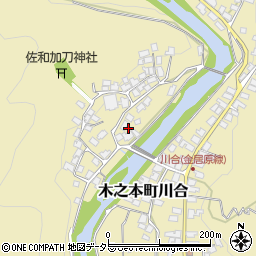 滋賀県長浜市木之本町川合1217周辺の地図