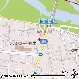 神奈川県厚木市上依知23-2周辺の地図