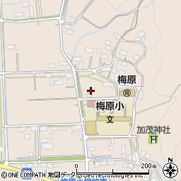 岐阜県山県市梅原1523周辺の地図