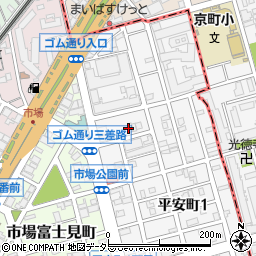 横浜機材株式会社周辺の地図