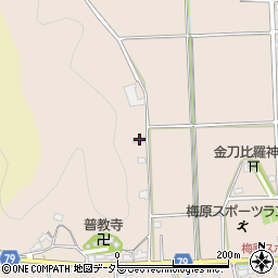 岐阜県山県市梅原2716周辺の地図