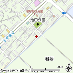 千葉県市原市西野谷696周辺の地図