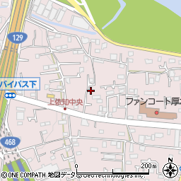 神奈川県厚木市上依知249-5周辺の地図