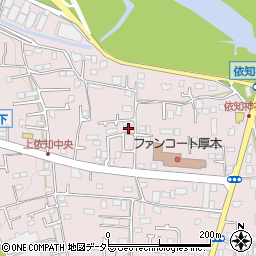 神奈川県厚木市上依知252周辺の地図