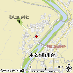 滋賀県長浜市木之本町川合1226-1周辺の地図