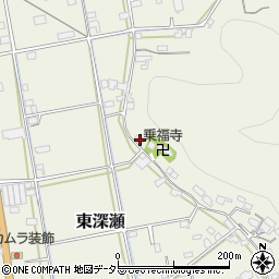 岐阜県山県市東深瀬1133周辺の地図