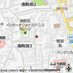 東京都町田市南町田3丁目25周辺の地図