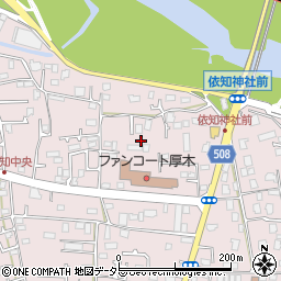 神奈川県厚木市上依知10周辺の地図