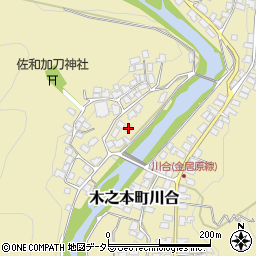 滋賀県長浜市木之本町川合1227周辺の地図