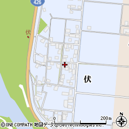 兵庫県豊岡市伏222-6周辺の地図