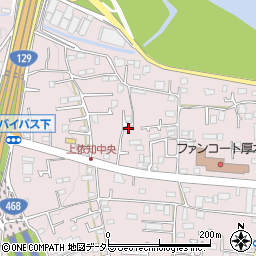 神奈川県厚木市上依知249周辺の地図
