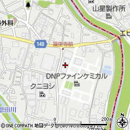 株式会社ＤＮＰファインケミカル　東京工場周辺の地図