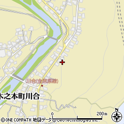 滋賀県長浜市木之本町川合368周辺の地図