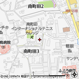 東京都町田市南町田3丁目24-8周辺の地図