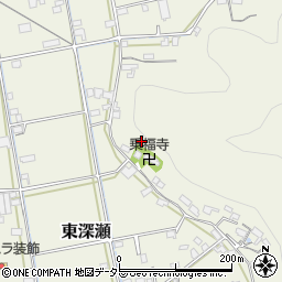 岐阜県山県市東深瀬1136周辺の地図