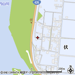 兵庫県豊岡市伏507周辺の地図