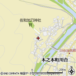 滋賀県長浜市木之本町川合1280周辺の地図
