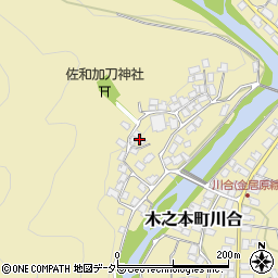 滋賀県長浜市木之本町川合1281周辺の地図